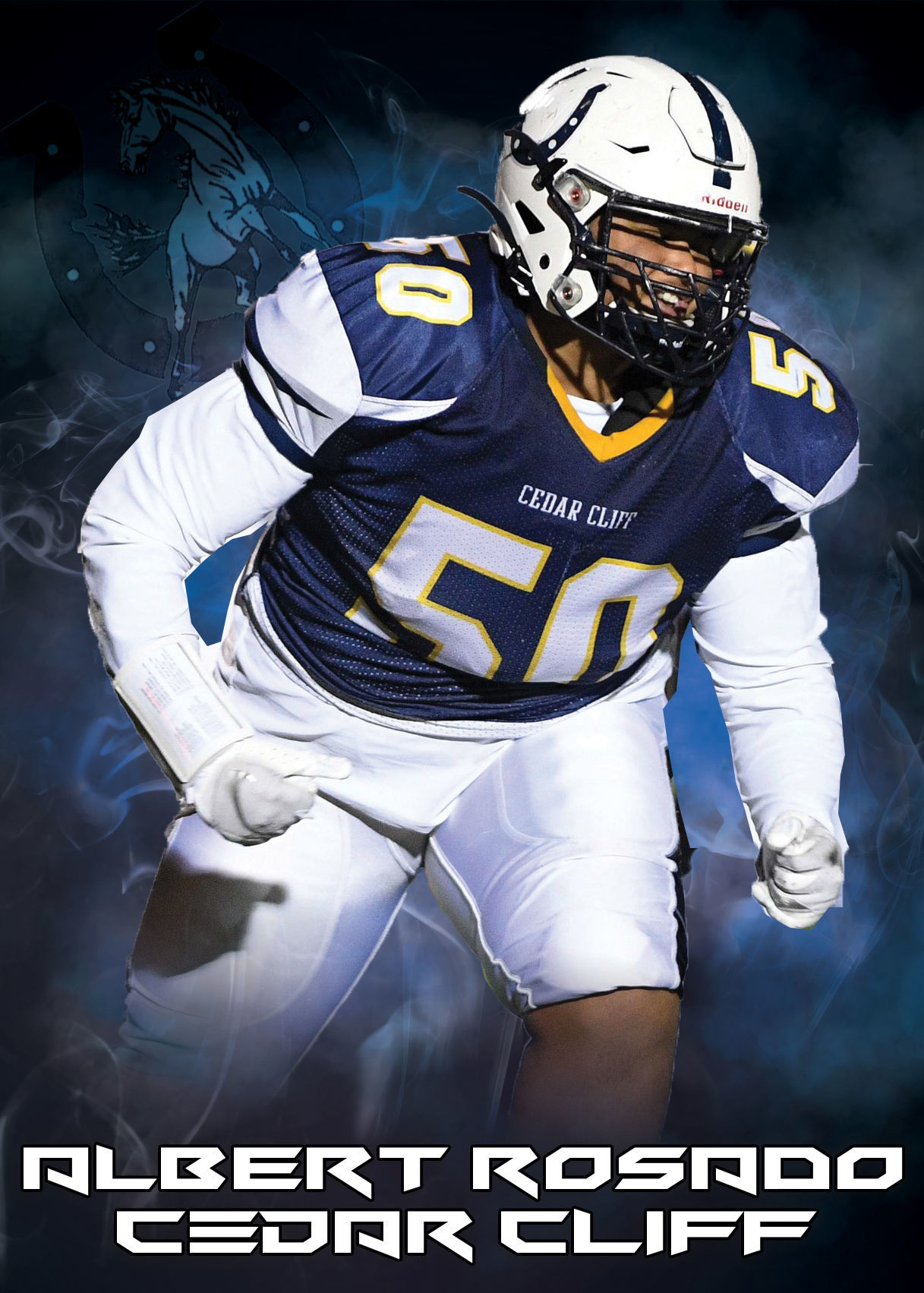 First Team: Albert Rosado, Cedar Cliff